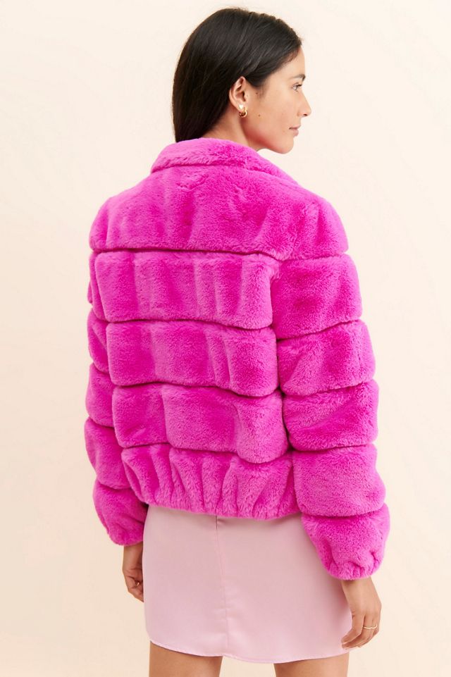 Love Token Blair Faux Fur Coat #1