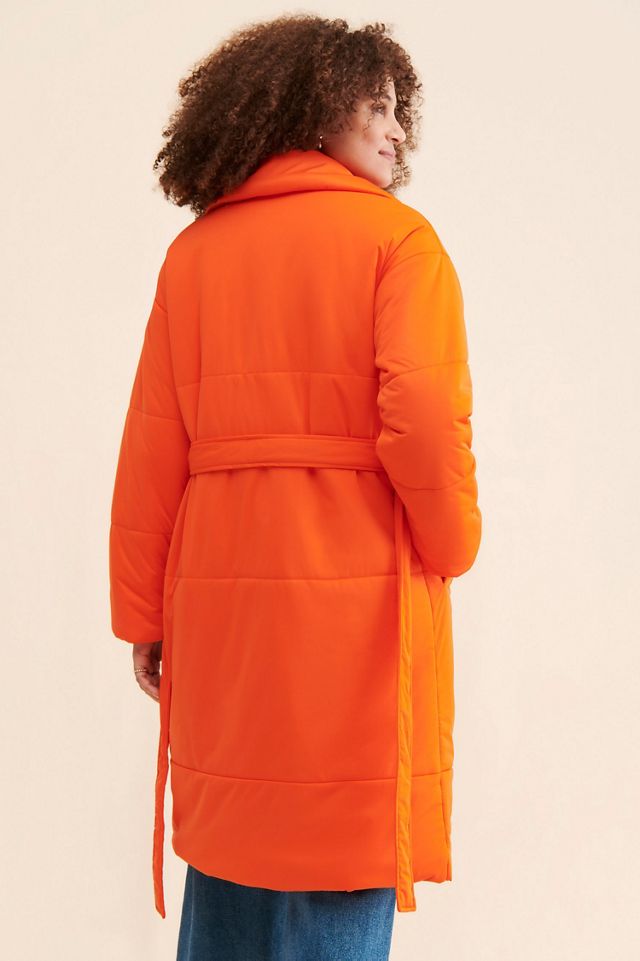 Avec Les Filles Blanket Puffer Coat #1