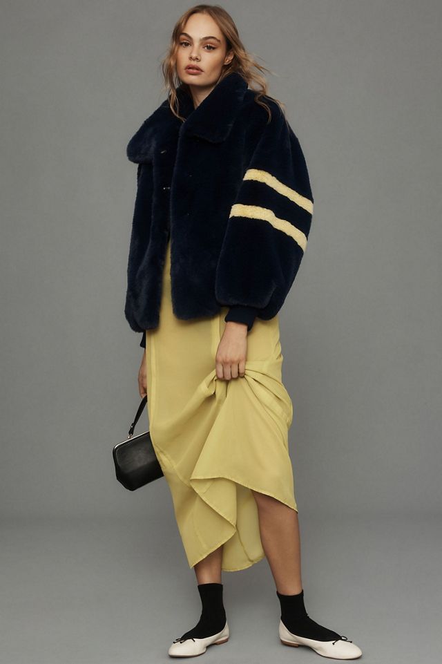Faux Fur Sporty Jacket #3