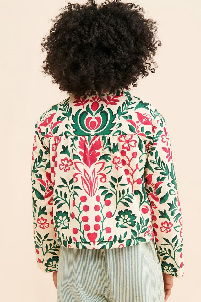 Floral Patterned Jacket #1