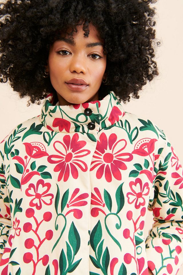 ジ*✨様 【mame】Floral Jacquard Jacket Floral Jacquard Denim Jacket 6S