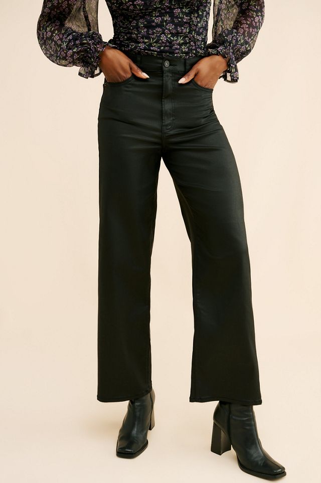 Hidden Jeans Coated Clean Dad Jeans #2