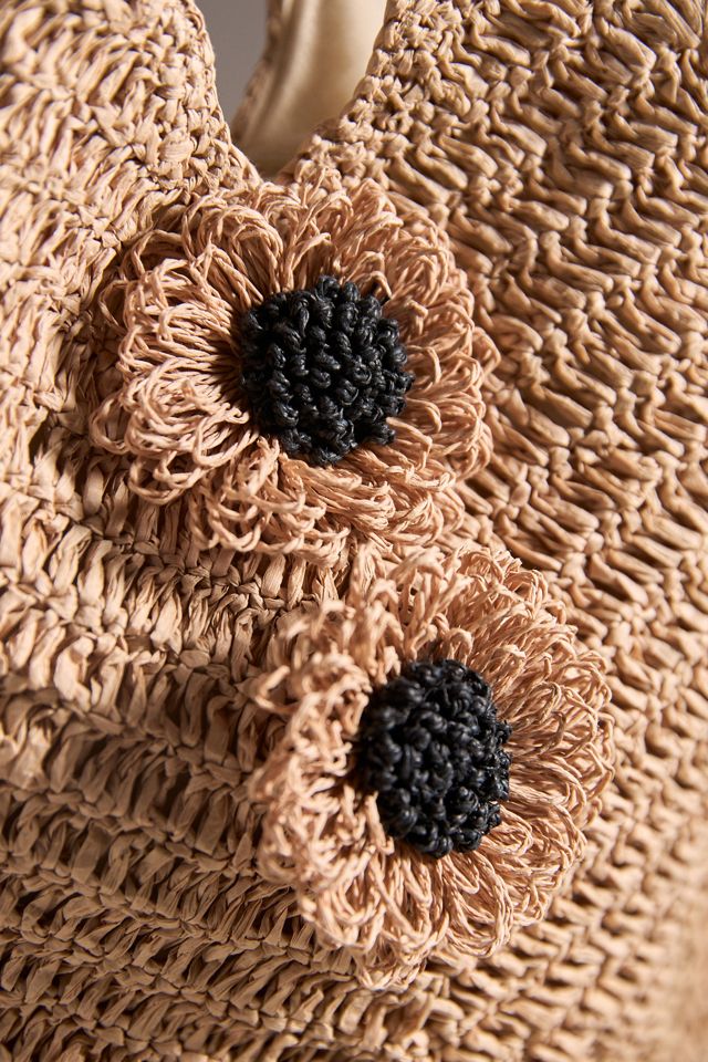 Dolce Vita Raffia Slouchy Bag #2