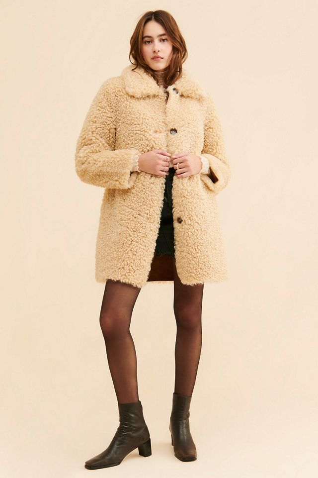 Noize Angie Sherpa Coat #3