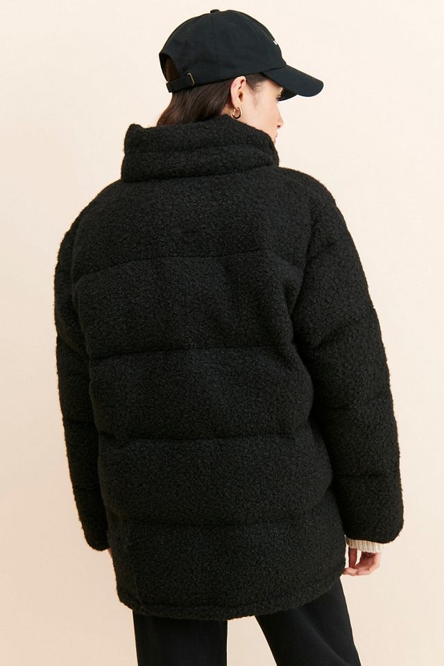 RD Style Fuzzy Quilted Puffer #1
