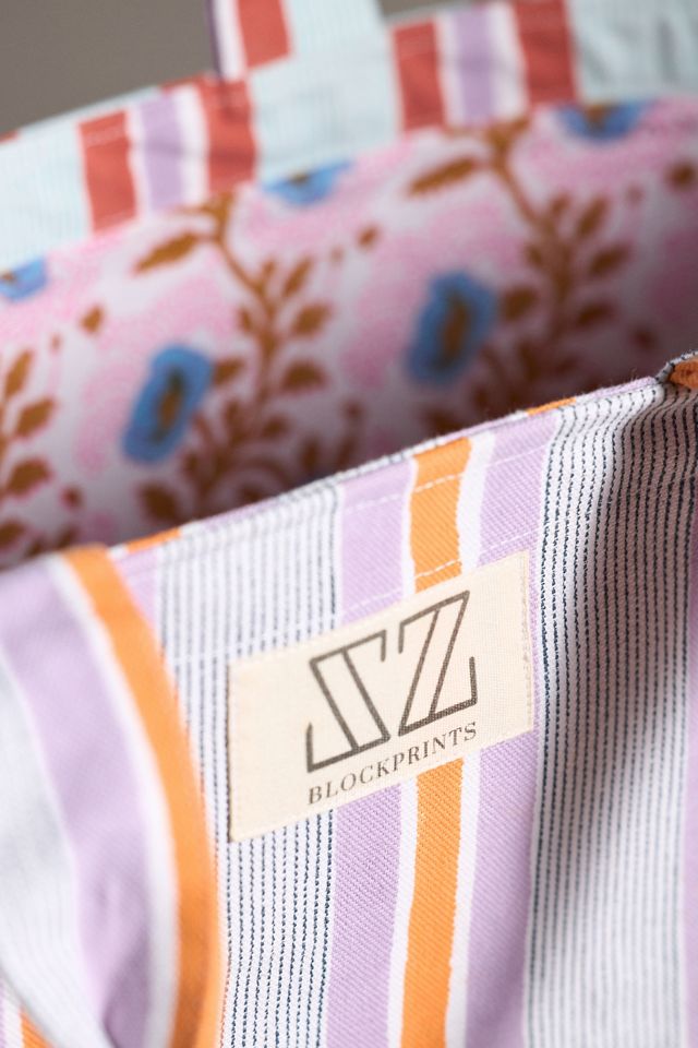 SZ Blockprints Shopper Tote #2