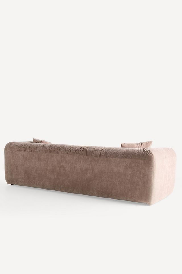 Orion 106" Velvet Sofa #3