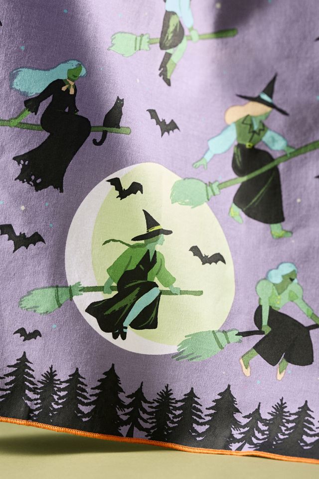 Let's Ride Witches Dish Towel #1