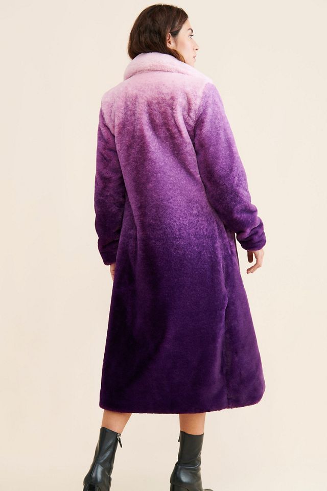 Nuuly x Unreal Fur Melting Moment Faux Fur Coat #1