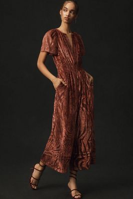 The Somerset Maxi Dress: Velvet Edition | Anthropologie