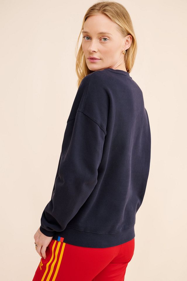 Kule The Oversized Hello New York Crewneck Sweatshirt #1