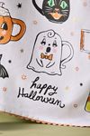 Spooky Friends Mugs Dish Towel