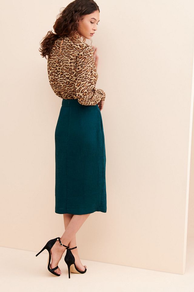 Endless Rose Textured Rib Pencil Skirt #1