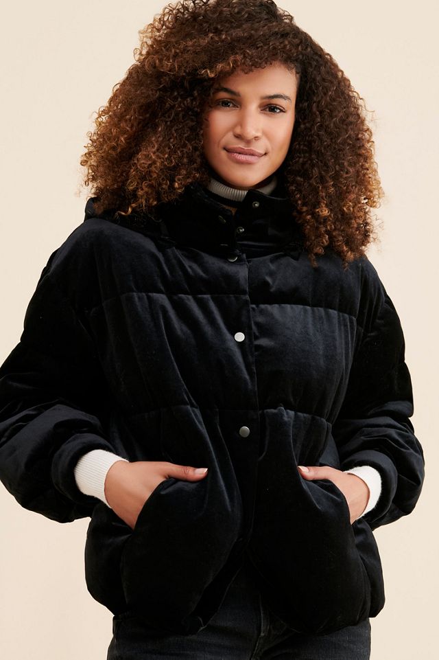 Bagatelle Velvet Puffer Jacket #2