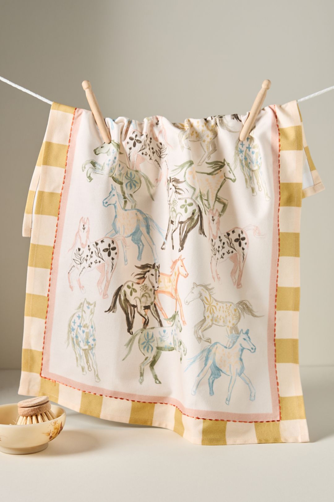 Run Wild Dish Towel - Multi, Standard, One Size