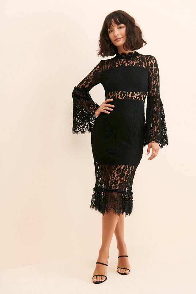 Endless Rose Sheer Lace Midi Dress #2