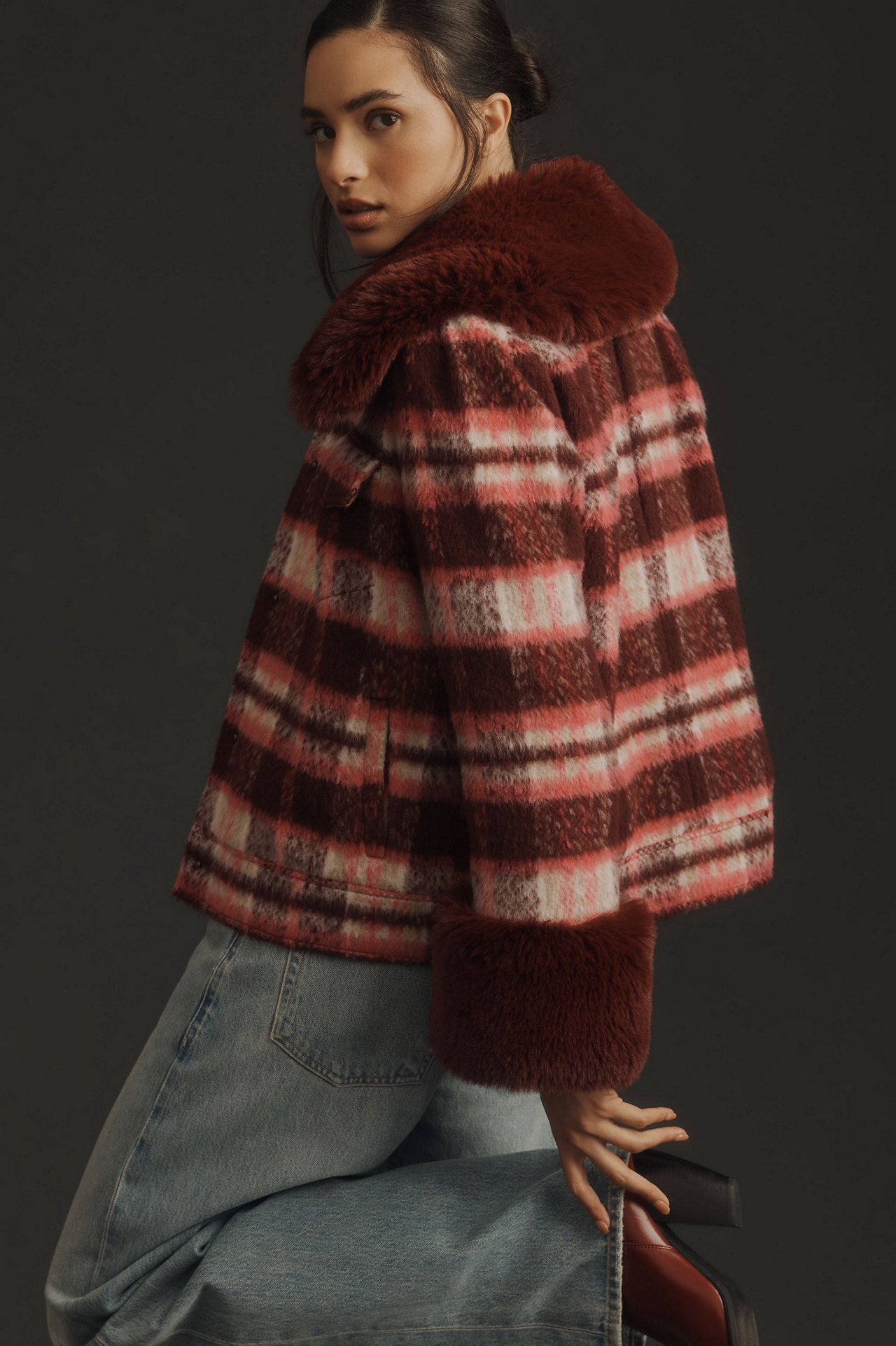Hutch Faux Fur-Trimmed Jacket
