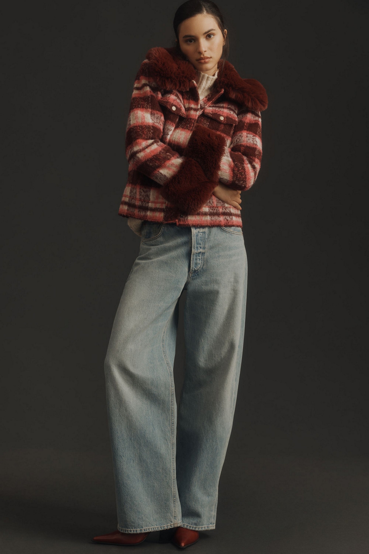 Hutch Faux Fur-Trimmed Jacket