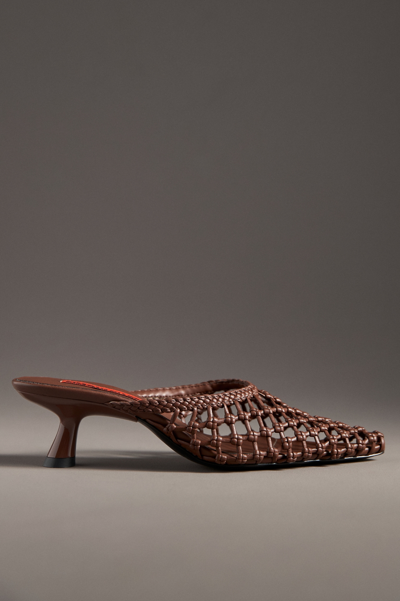 SIMONMILLER Knotted Gala Mule Heels