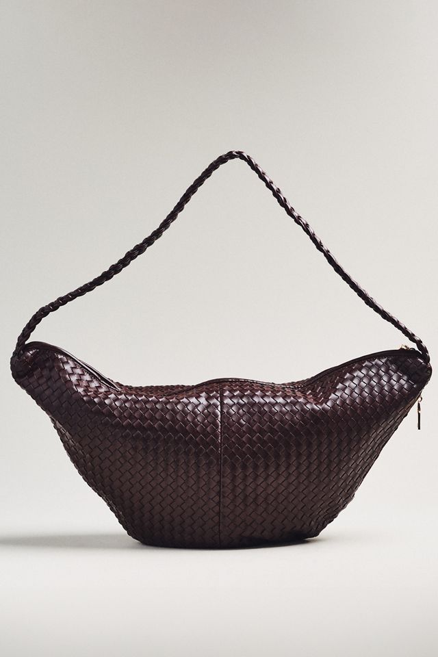 Melie Bianco Woven Crossbody Bag #1