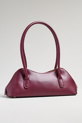 Melie Bianco Dakota East West Shoulder Bag In Purple