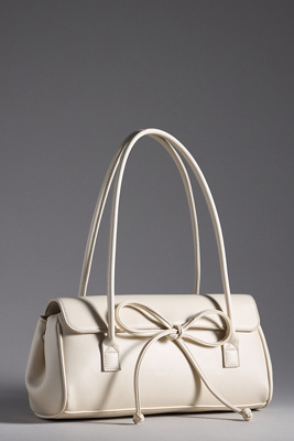 Melie Bianco Bow Shoulder Bag | Anthropologie