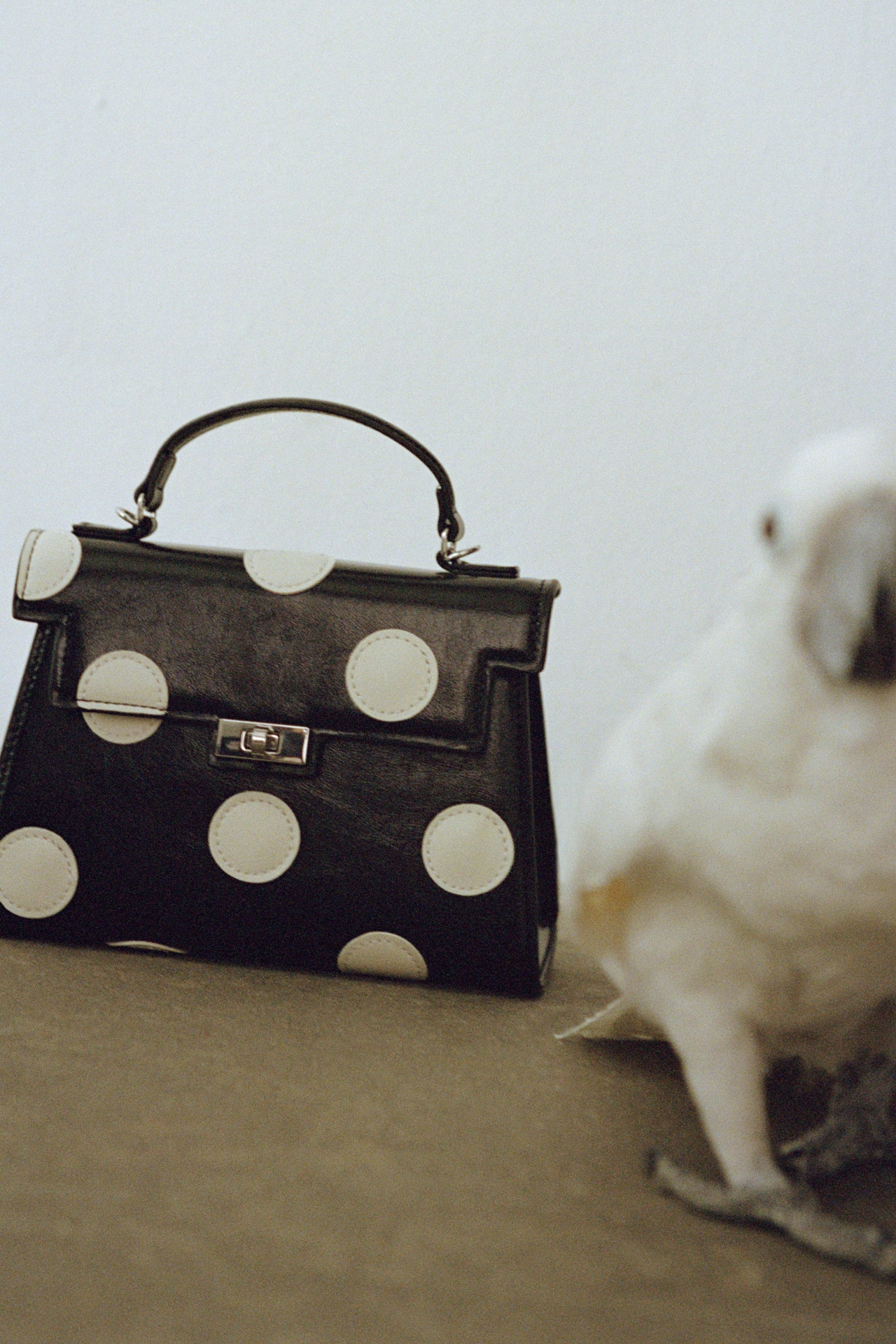 Melie Bianco Maisel Faux Leather Top-Handle Bag