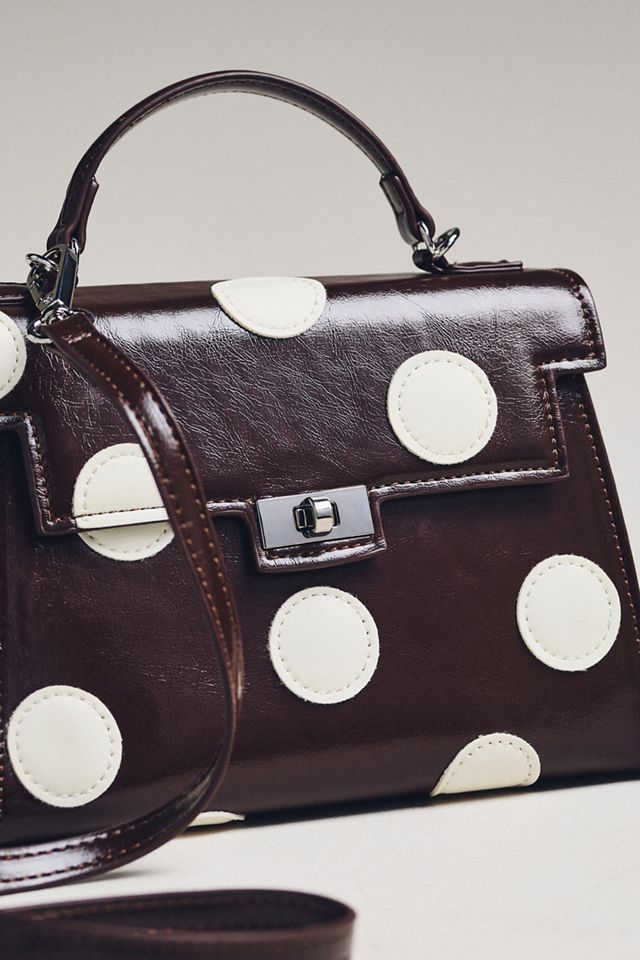 Melie Bianco Maisel Faux-Leather Top-Handle Bag