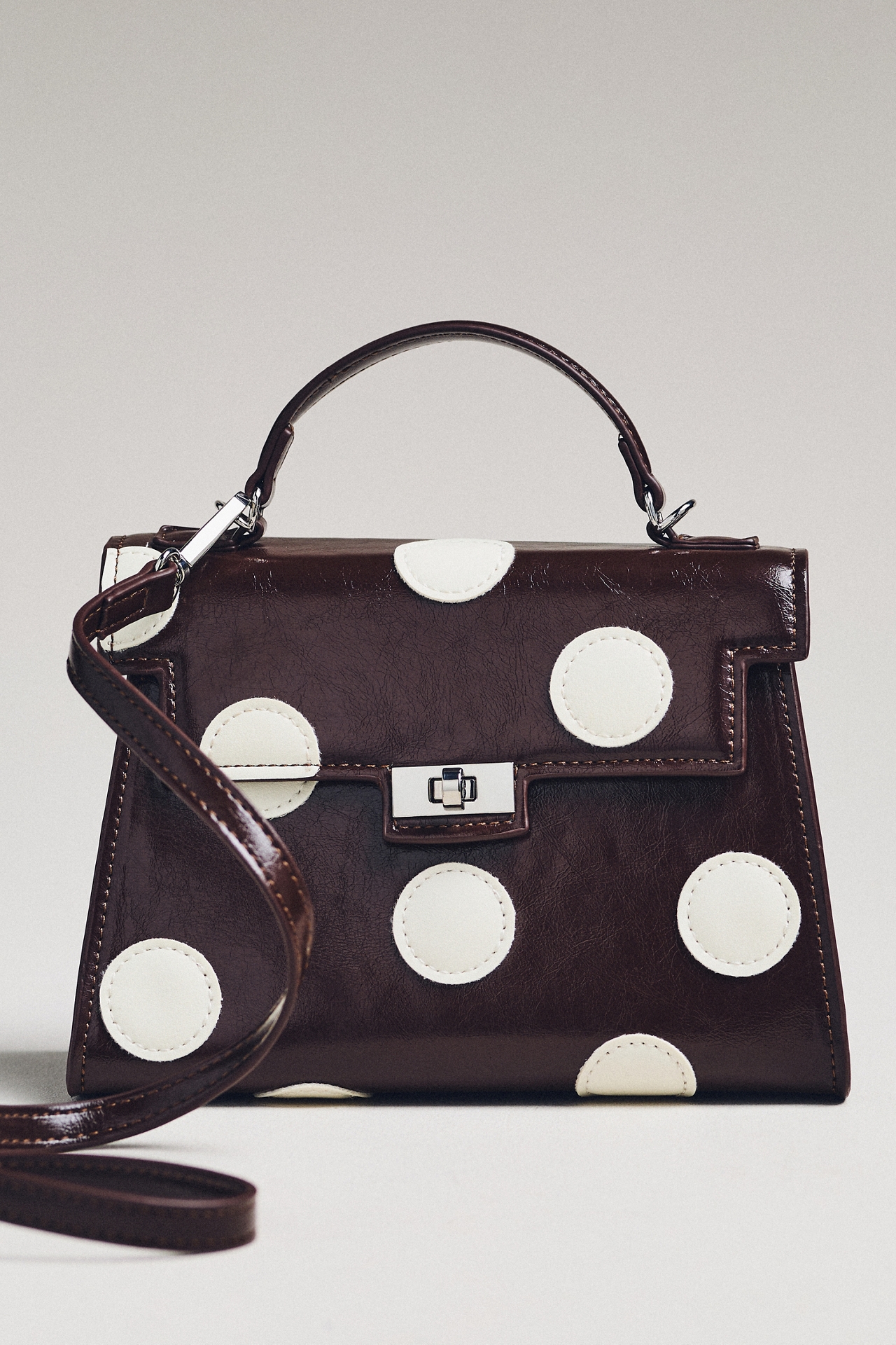 Melie Bianco Maisel Faux-Leather Top-Handle Bag