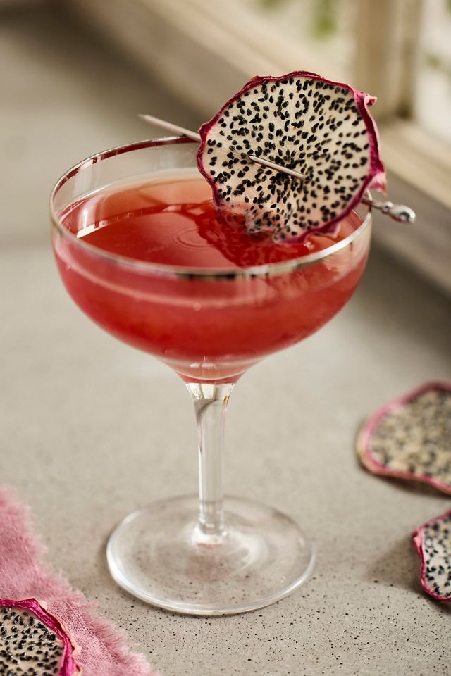 Dehydrated Dragon Fruit Garnish Slices #1