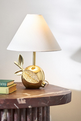 Anthropologie The Icon Table Lamp: Pomegranate Edition