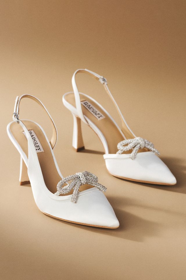 Badgley Mischka Georgie Pointed Slingback Pumps #1