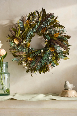 Terrain Sorghum + Citrus Dried Wreath