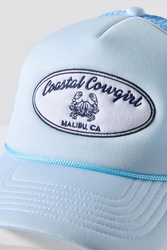 Coney Island Picnic Beachy Graphic Trucker Hat | Anthropologie display picture 2