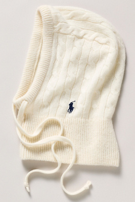 Polo Ralph Lauren Cable-knit Hood In White