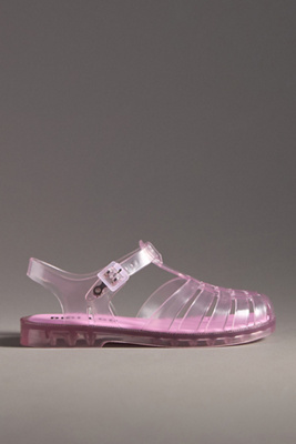 Bibi Lou Jelly Fisherman Sandals In Pink