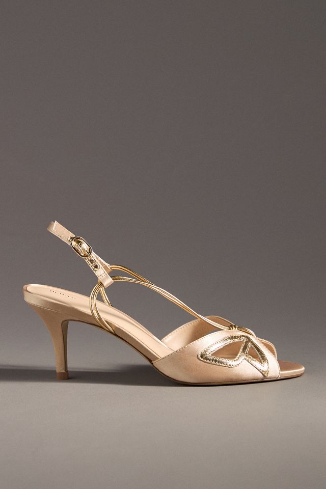 Maeve Butterfly Slingback Kitten Heels #2