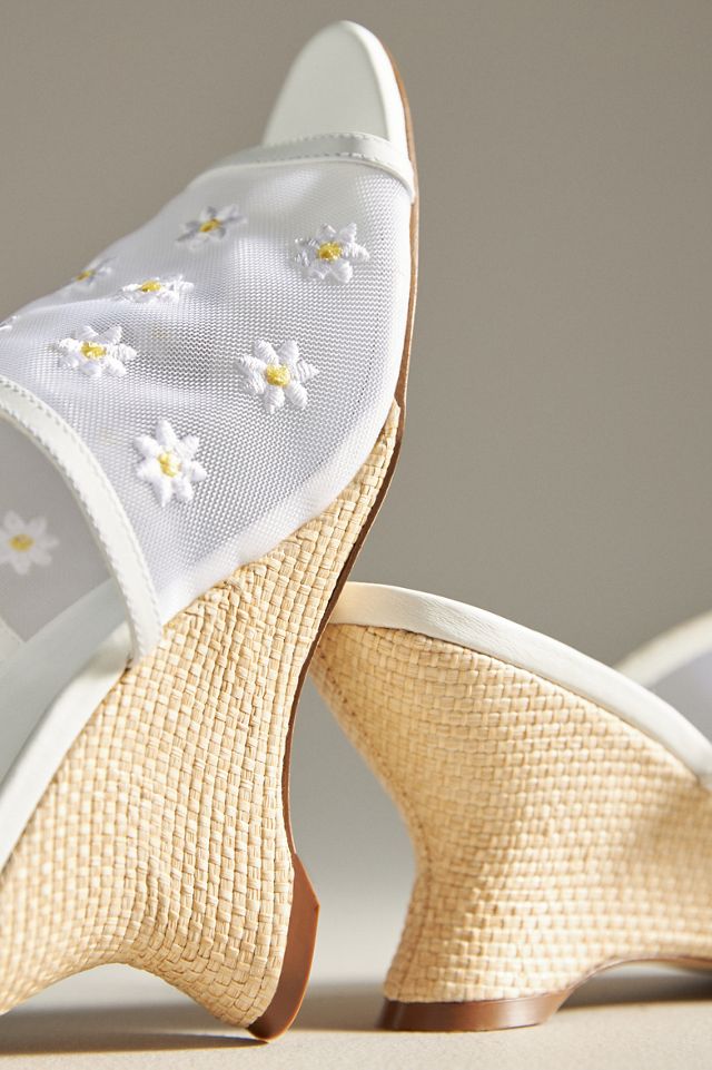 Maeve Mesh Wedge Heels #2