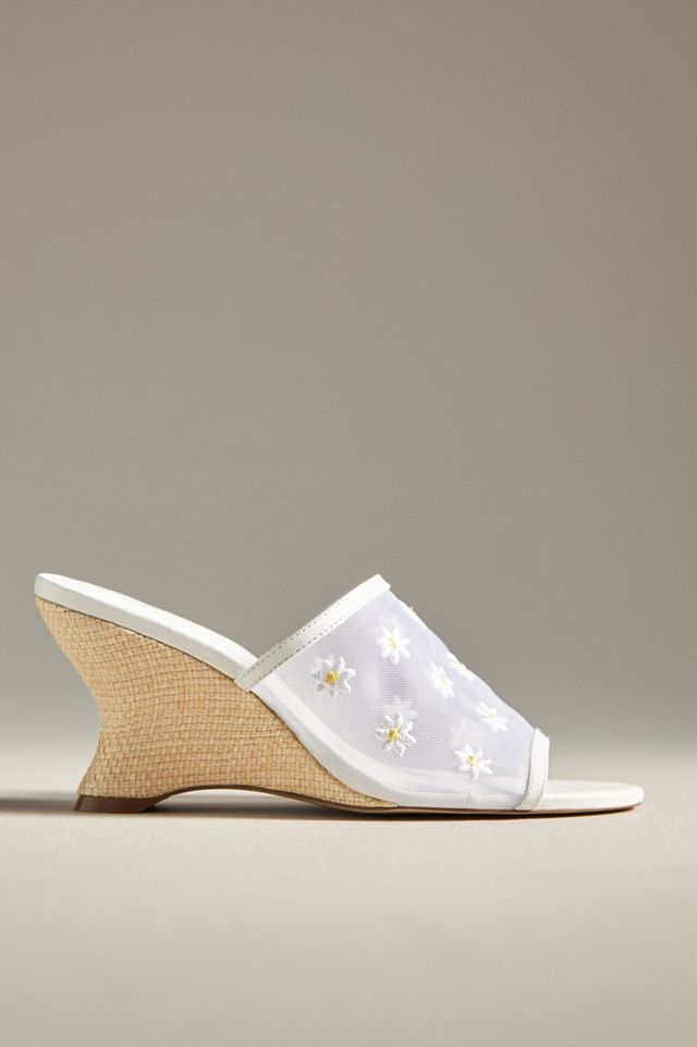Maeve Mesh Wedge Heels #1