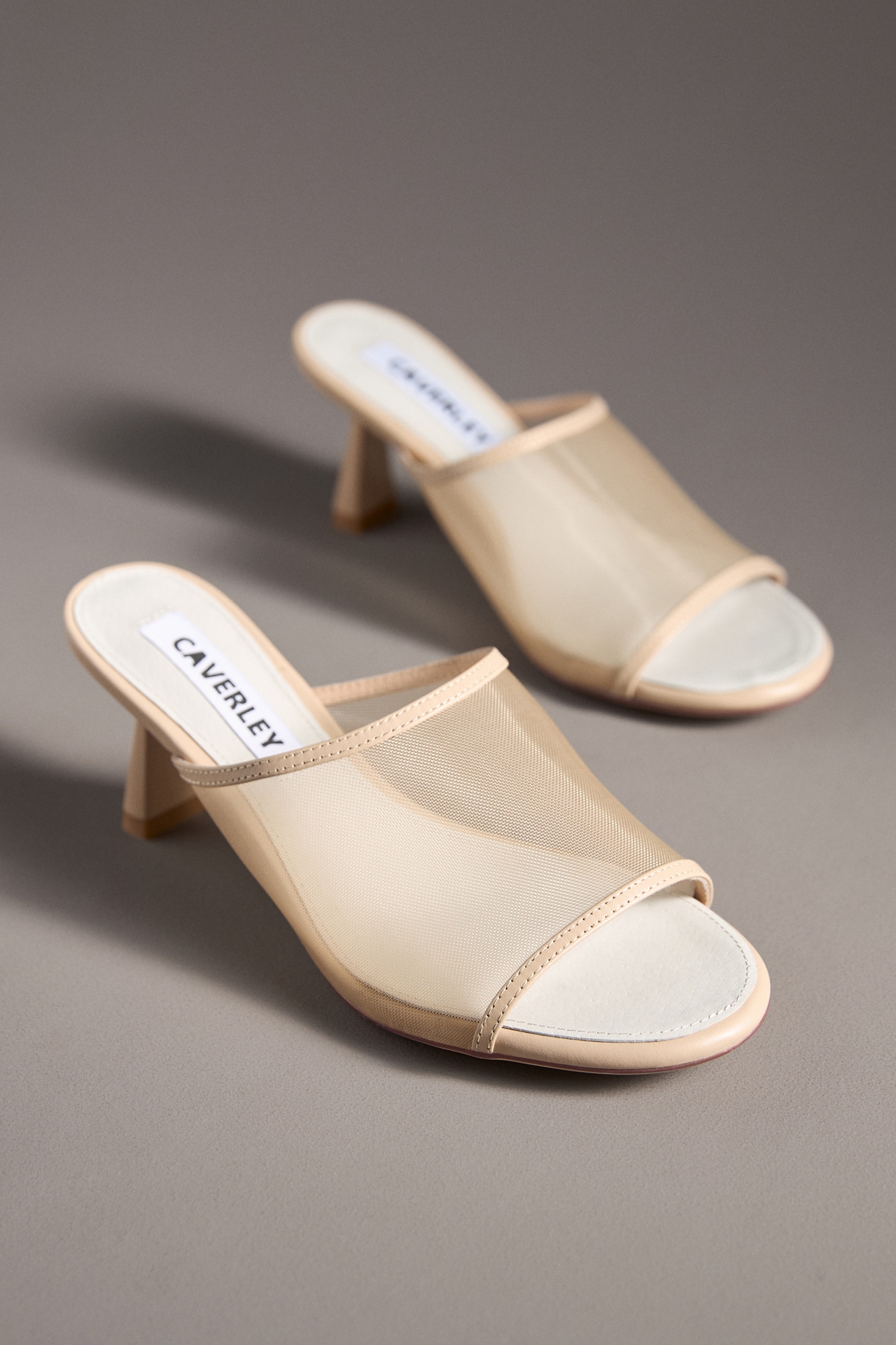 CAVERLEY Mauve Kitten Heels