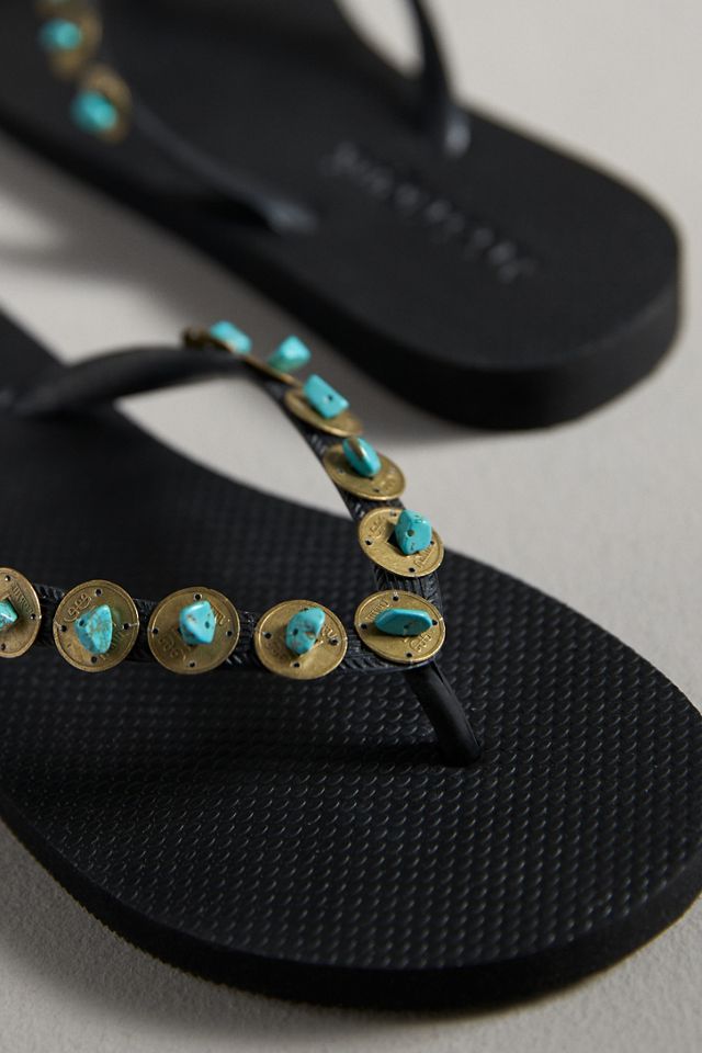 Mystique Embellished Thong Sandals #2