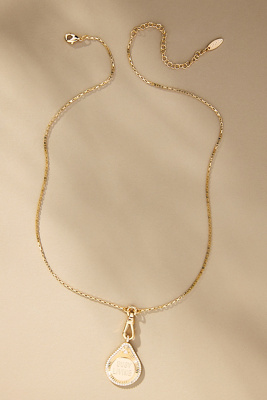 By Anthropologie Busy Living Pendant Necklace In Gold