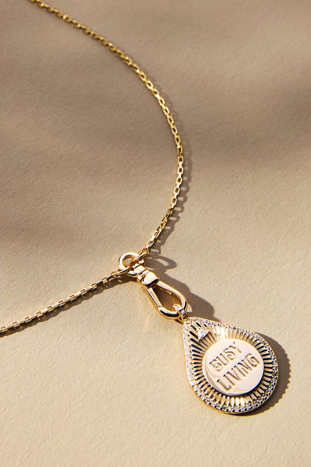 Busy Living Pendant Necklace #1