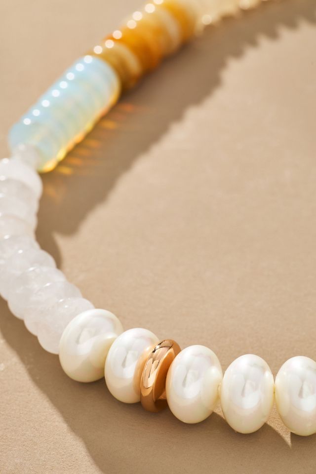 Thick Multi Beaded Necklace #1
