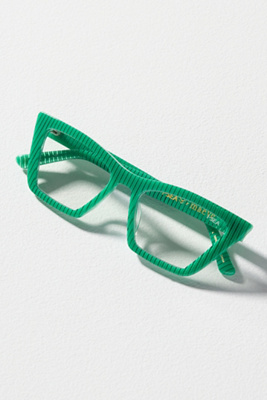 I-SEA Rosey Pinstripe Reading Glasses