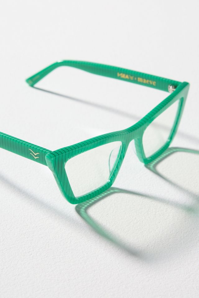 I-SEA Rosey Pinstripe Reading Glasses #2