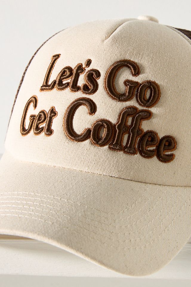 Worn/West Go Get Coffee Trucker Hat | Anthropologie