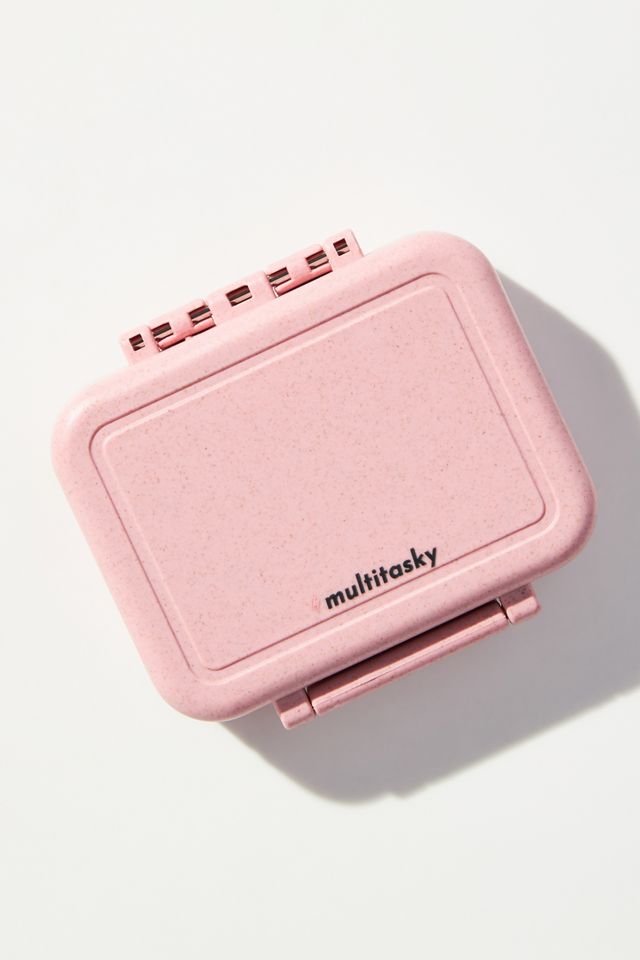 Multitasky Mini Travel Pill Organizer Box