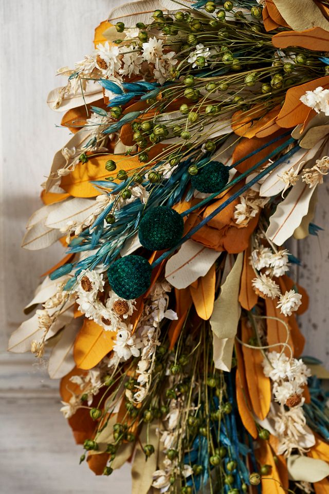 Cezanne Floral Dried Wreath #1