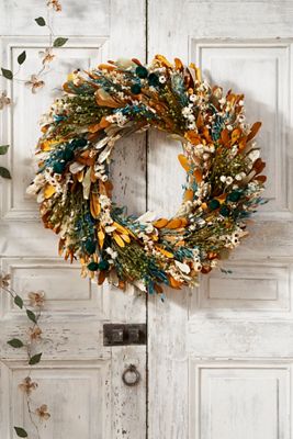Cezanne Floral Dried Wreath